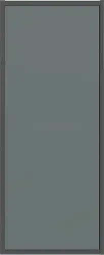 Душевая стенка Grossman Style 80x195 200.K33.05.80.21.10 (черный матовый, стекло тонированное) - изображение в каталоге