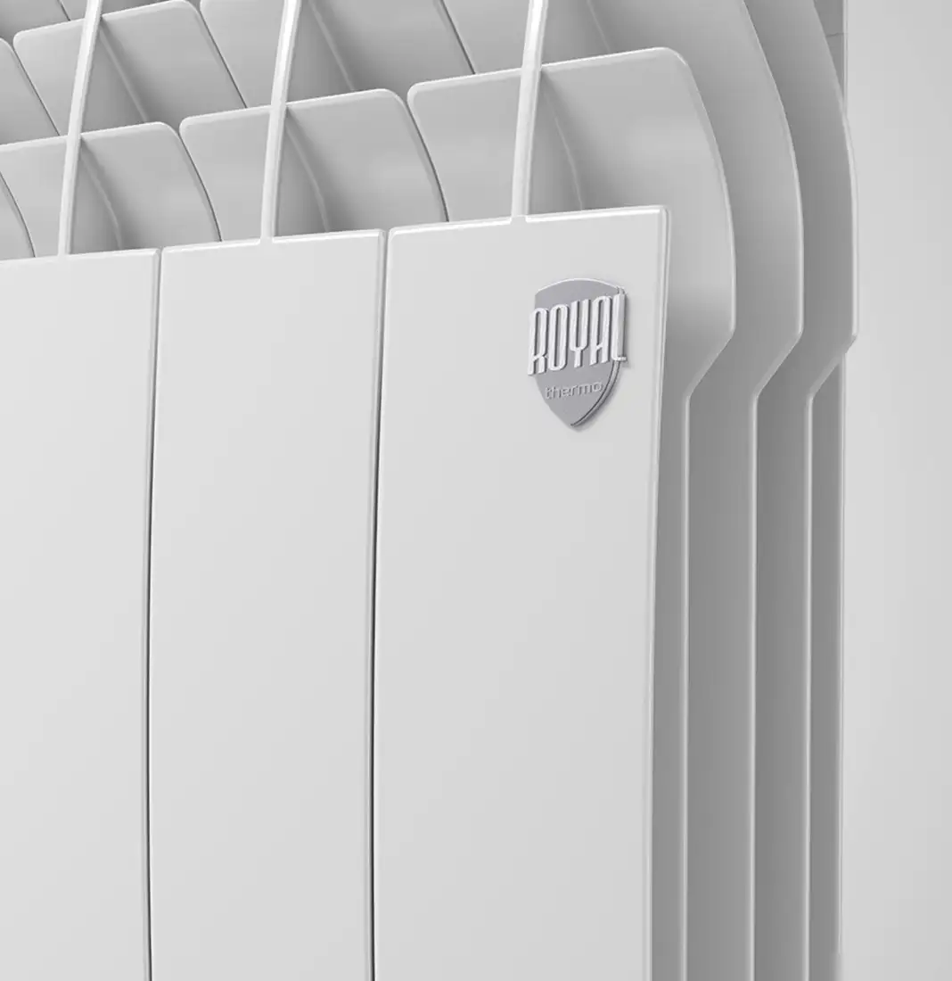 Биметаллический радиатор Royal Thermo BiLiner 500 Bianco Traffico VR (10 секций) - фото товара