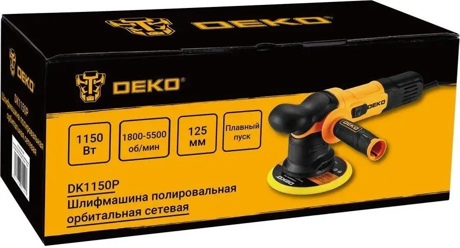 Полировальная машина Deko DK1150P 086-1008 – фото товара