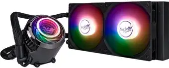 Система жидкостного охлаждения для процессора Valkyrie Jarn 240 ARGB (черный) – изображение в каталоге