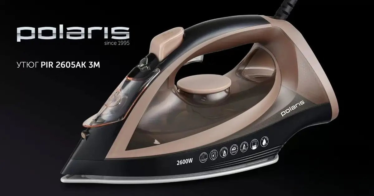 Утюг Polaris PIR 2605AK 3m - фото товара