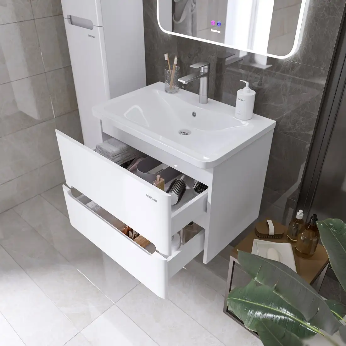 Grossman Тумба под умывальник Адель-Норма-70 107017 – фото товара