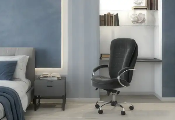 Кресло CHAIRMAN Home 795 с пледом (Т-55 серый) – фото товара