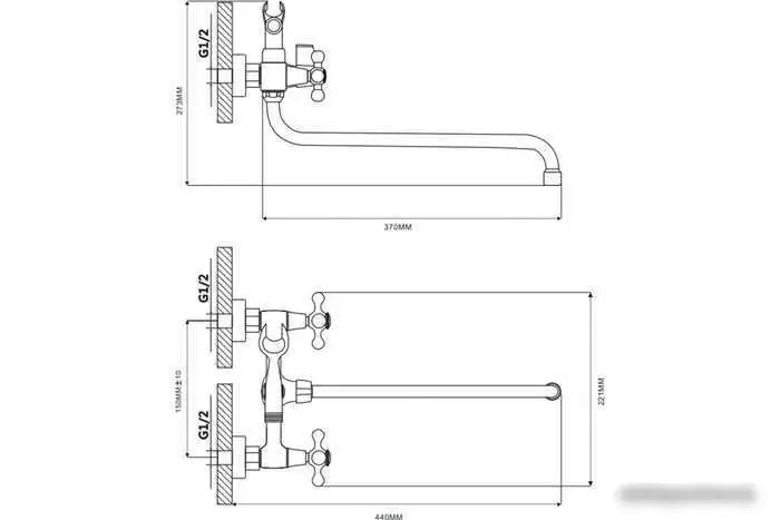 Смеситель Ekko E26019-2 - фото товара