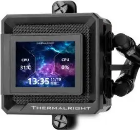 Система жидкостного охлаждения для процессора Thermalright Frozen Warframe 360 SE ARGB V2 (черный) – фото товара