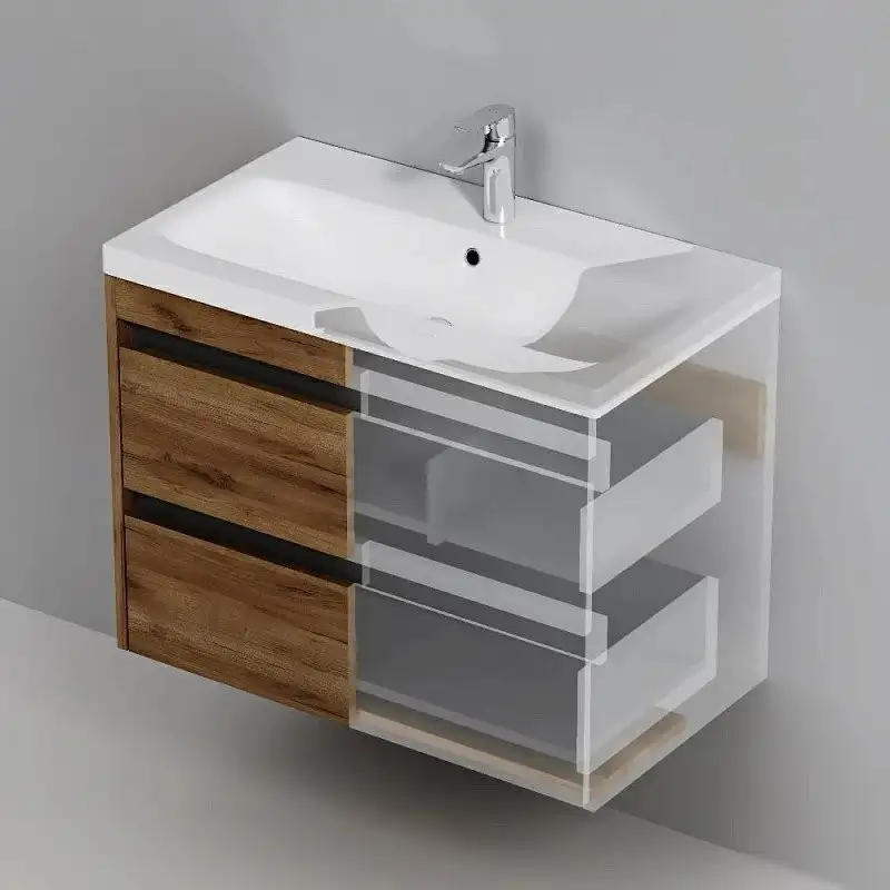 AM.PM Тумба с умывальником Pulse M91-FHX0752OF-WCC0752WG – фото товара