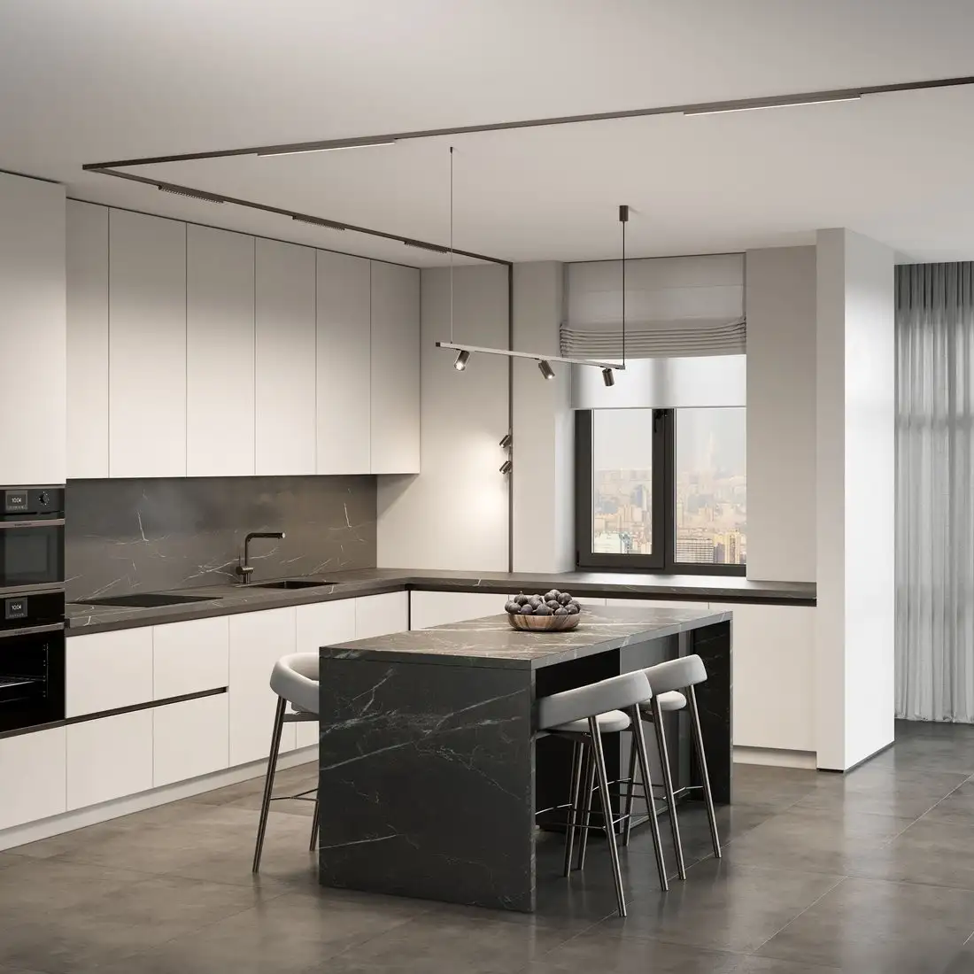 Трековый светильник Elektrostandard Titan Line 85529/01 20W 3000K (титан) – фото товара