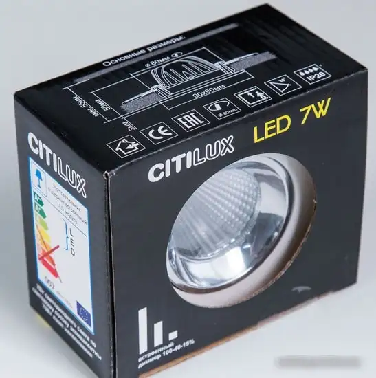 Точечный светильник Citilux Альфа CLD001KNW6 – фото товара