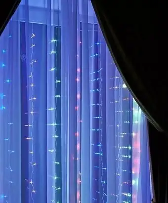 Световой дождь ULED Дождь ULED-WF-1200-220V-(W-F-W/W) – изображение в каталоге