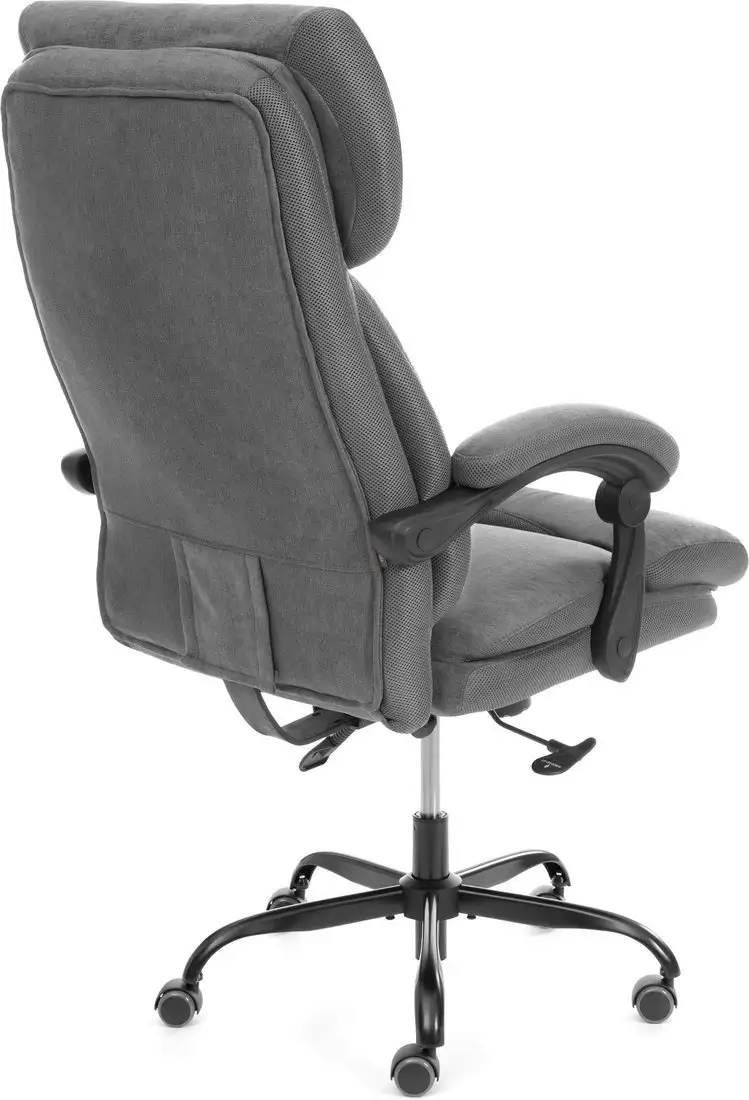 Офисное кресло TetChair Chief metalBL (ткань, серый, KUB 05/TW-12) – фото товара