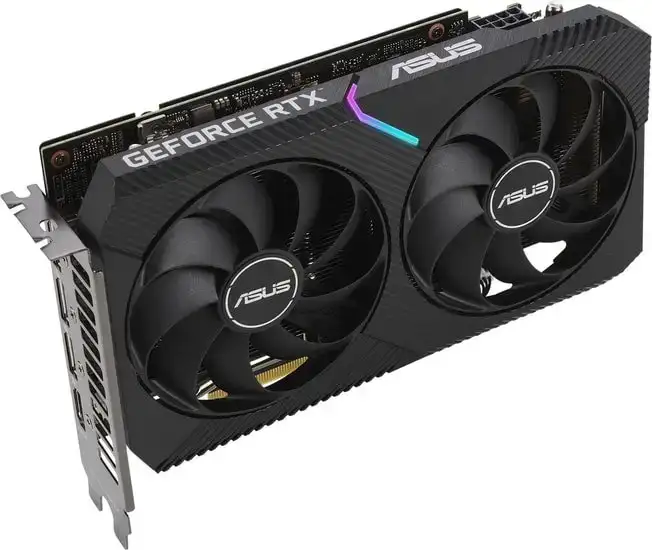 Видеокарта ASUS Dual GeForce RTX 3060 V2 OC 12GB GDDR6 DUAL-RTX3060-O12G-V2 – фото товара