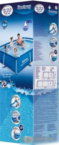 Каркасный бассейн Bestway 56403 (259х170х61) – фото товара