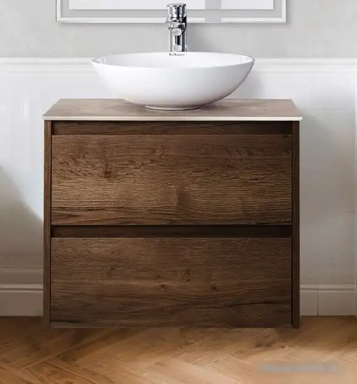 BelBagno Тумба под умывальник Kraft-600-2C-SO-RT (rovere tabacco) – фото товара