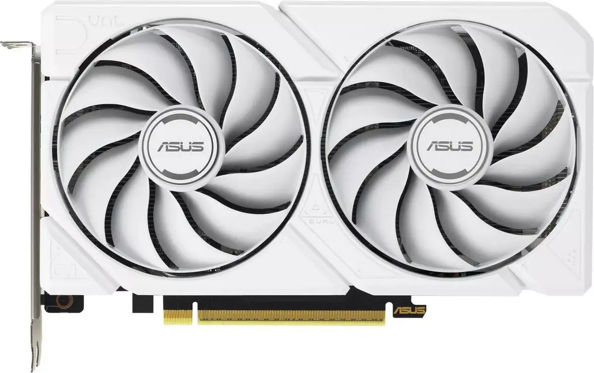 Видеокарта ASUS Dual Radeon RX 9060 XT 16GB GDDR6 White Edition DUAL-RX9060XT-16G-WHITE – фото товара