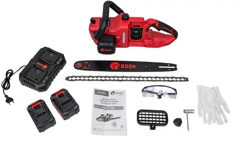 Аккумуляторная пила Edon ANS-21/16BL (с 2-мя АКБ) – фото товара