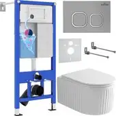 Унитаз подвесной Roxen StounFix Dual Fresh 968275 - изображение в каталоге