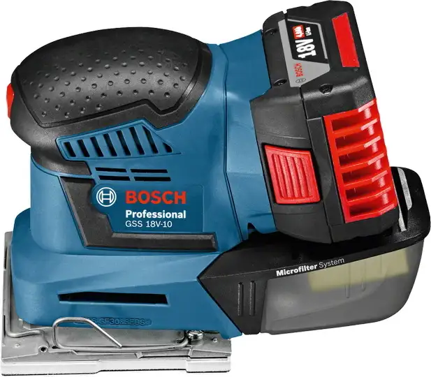 Виброшлифмашина Bosch GSS 18V-10 Professional [06019D0200] – изображение в каталоге