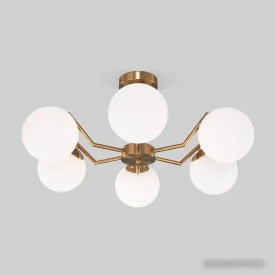 Люстра средней высоты Евросвет 70154/6 (латунь) – фото товара