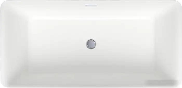 Ванна Wellsee DeSire 159,5x77 231501001 (отдельностоящая ванна белый глянец, экран, ножки, сифон-автомат хром) - фото товара