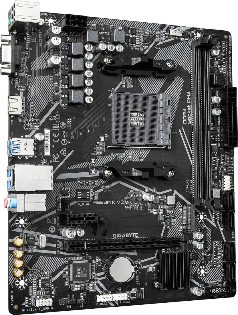 Gigabyte A520M K V2 (rev. 1.2) – фото товара