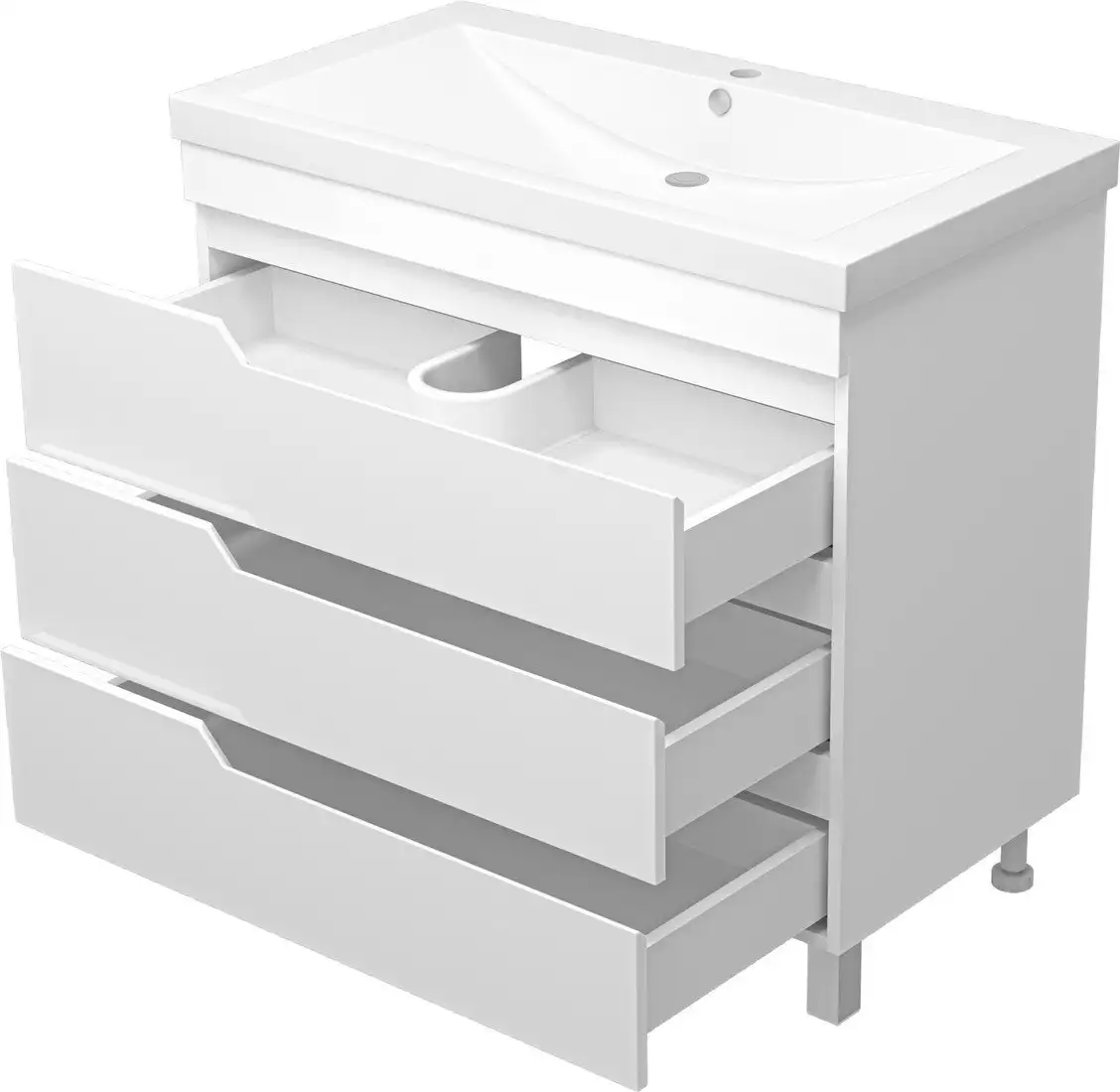 Misty Тумба под умывальник Софт 90 П-Соф-01090-0113Я – фото товара