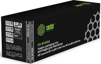 Картридж CACTUS CS-W1500A (аналог HP W1500A) – изображение в каталоге