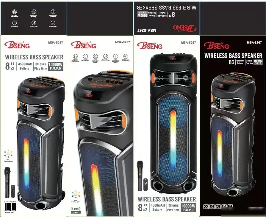 Беспроводная колонка Bseng MSA-8267 – фото товара