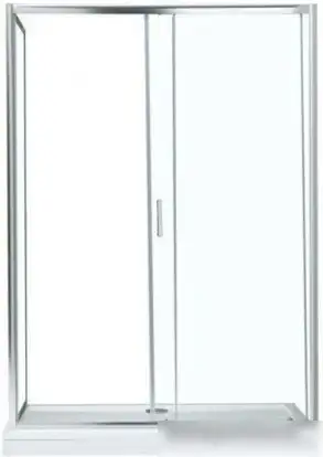 Душевая дверь Aquanet SD-1400A 140 (прозрачное стекло) - фото товара