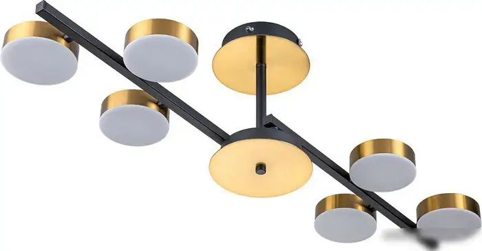 Люстра средней высоты Escada Alcor 10266/6 LED*95W Black/Brass – фото товара