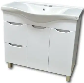 Гамма Тумба с умывальником Р30оФ8/1-У 90 Базик-7090 – изображение в каталоге