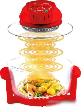 Аэрогриль CENTEK CT-1456 (красный) – фото товара