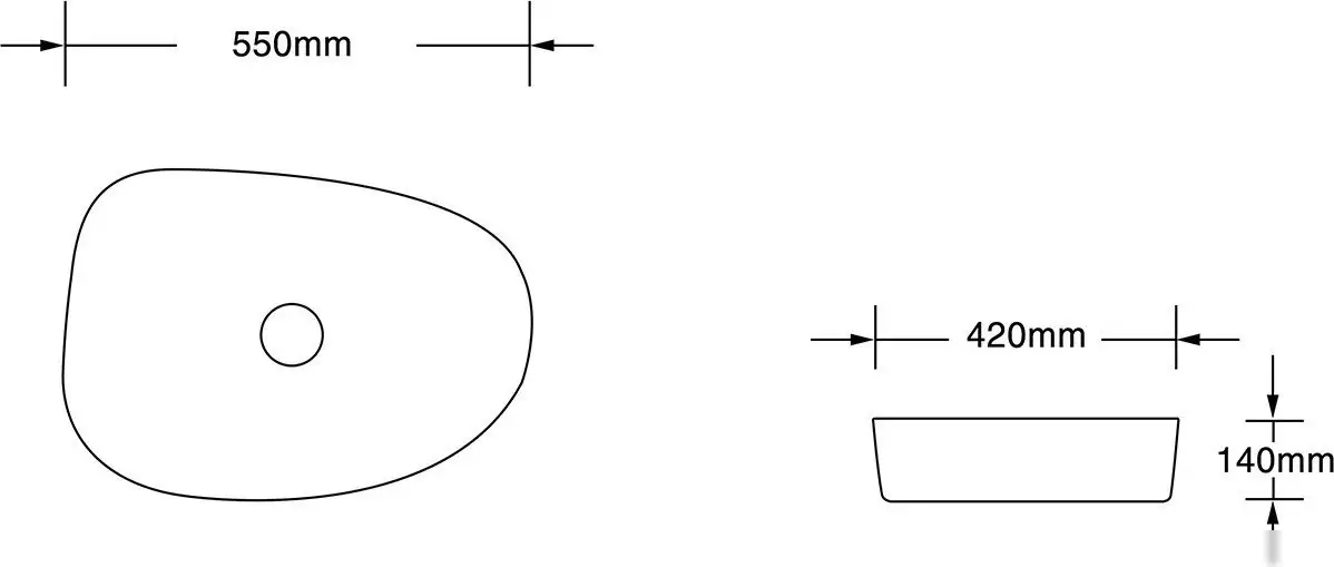 Умывальник Cerutti Spa CR0044C - фото товара