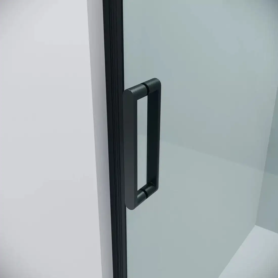 Душевой уголок Grossman Classic 160x80x195 120.K33.04.1680.21.00 (черный матовый/стекло прозрачное) - фото товара