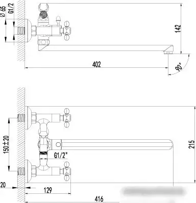 Смеситель Lemark Vista LM7651C - фото товара