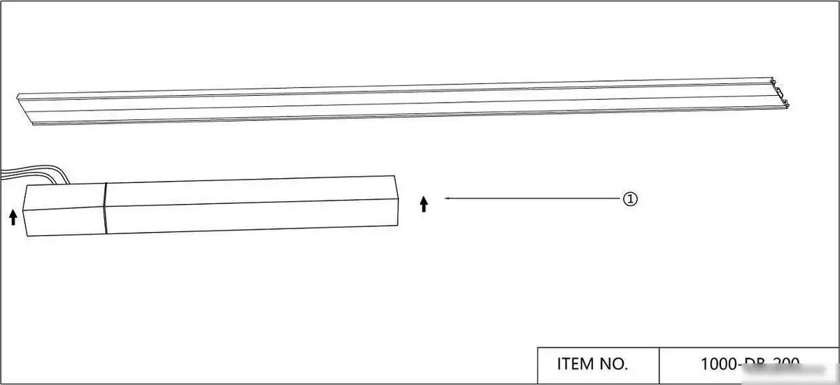 Блок питания шины Favourite Unika 1000-DB-200