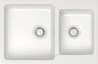 Кухонная мойка MARRBAXX Карельский камень модель 191/G31 (белый) - изображение в каталоге