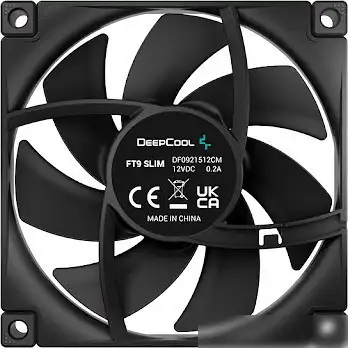 Вентилятор для корпуса DeepCool FT9 Slim R-FT9SLIM-BKWPN1-G – фото товара