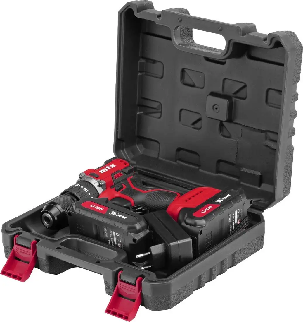 Ударная дрель-шуруповерт MTX CIDS-BL-20 (с 2-мя АКБ, кейс) – фото товара