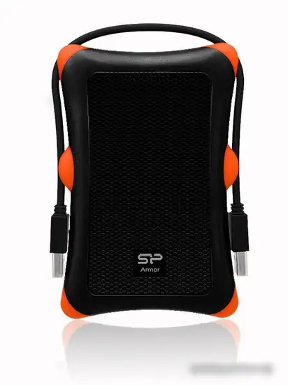 Внешний жесткий диск Silicon-Power Armor A30 2TB Black (SP020TBPHDA30S3K) – фото товара