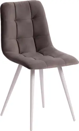 Стул TetChair Chilly mod. 7095-1 (серый barkhat 26/белый) – изображение в каталоге