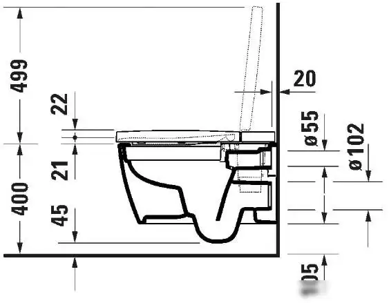 Унитаз подвесной Duravit SensoWash Starck f Plus 650000012004320 - фото товара