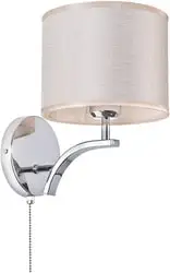 Бра Citilux Рондо CL460311 (хром/бежевый) – изображение в каталоге