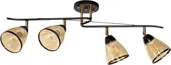 Спот Aitin Pro НПБ 02-4x60-101 6291/4 (черный/золото) – изображение в каталоге