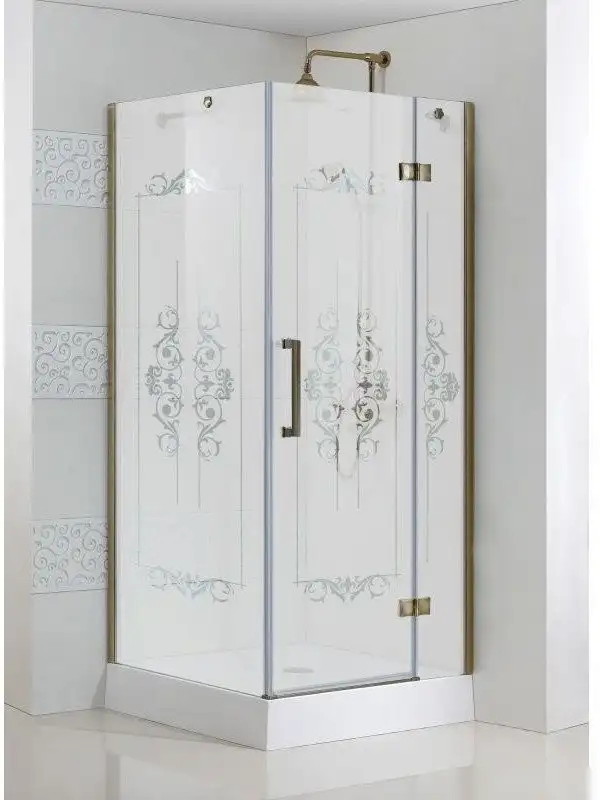 Душевая стенка Cezares MAGIC-100-FIX-ROYAL PALACE-PP-Br-L (боковая) - фото товара