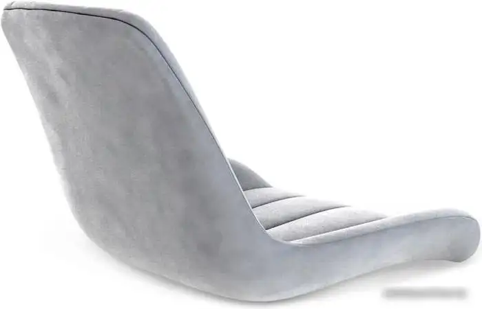 Стул Sheffilton SHT-ST37/S128 (серое облако/хром/белый муар) – фото товара