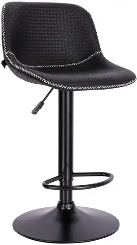 Стул Everprof Smile Black (экокожа, черный) – изображение в каталоге