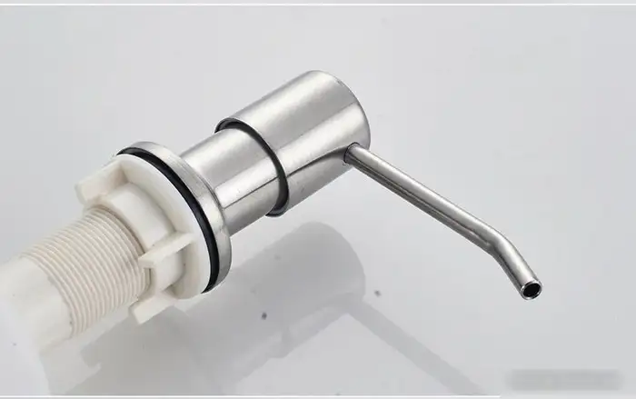 Кухонная мойка БелЭворс Rio + смеситель W4998-4 + дозатор L405-1 (серый/сатин) - фото товара