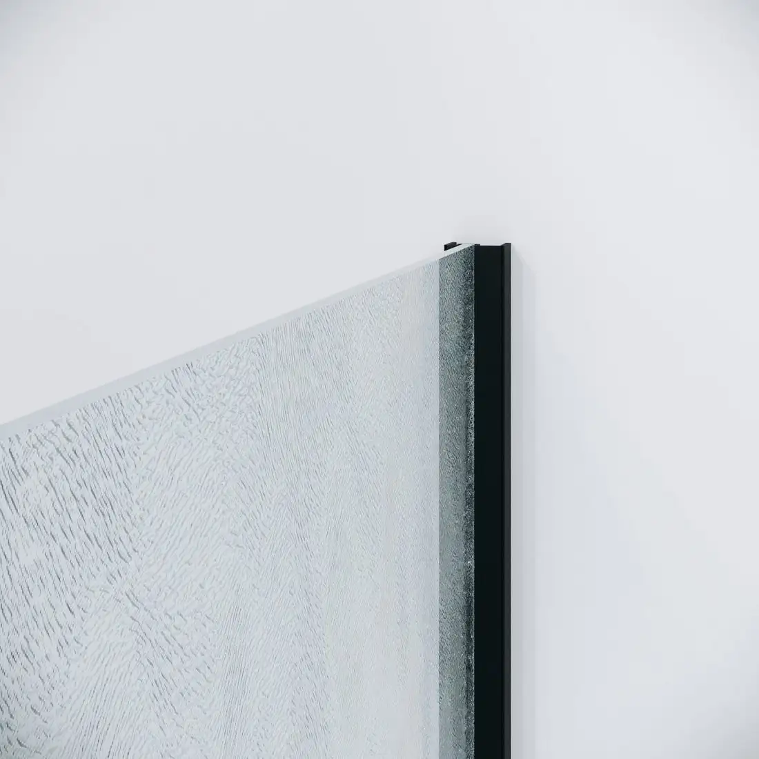 Душевая дверь Niagara Nova NG-84-L13CHB 130x195 (черный матовый/шиншилла стекло) - фото товара