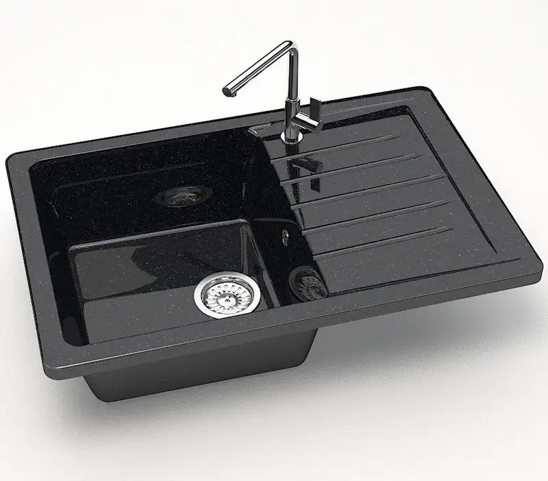 Кухонная мойка MARRBAXX 16/Q4 F016Q004 (черный) - фото товара