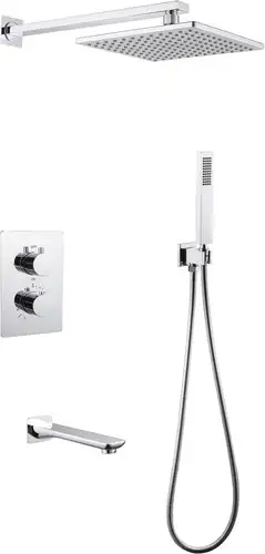 Душевая система Abber Wasser Insel AF8050 (хром) - изображение в каталоге